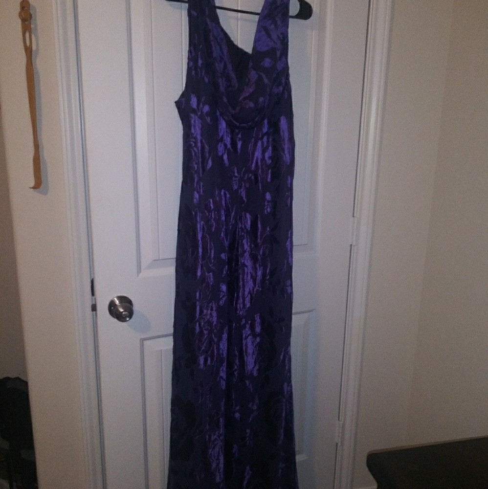 Long evening gown.